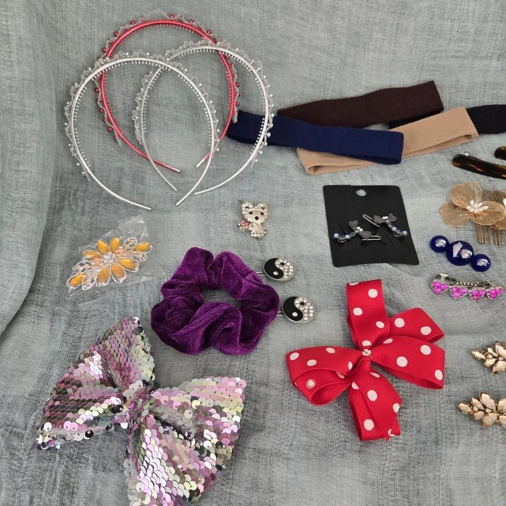 Girls Hair Accessory Lot Wear Craft and‎ Repair